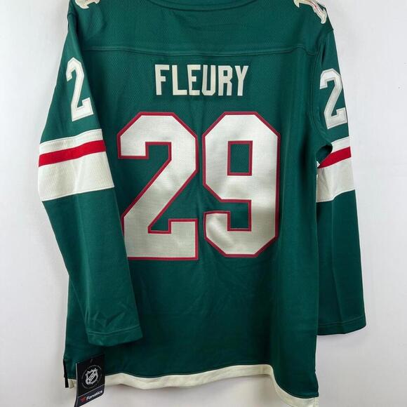 Minnesota Wild Marc-Andre Fleury #29 Fanatics Breakaway Jersey Womens Size L NHL - Picture 3 of 9